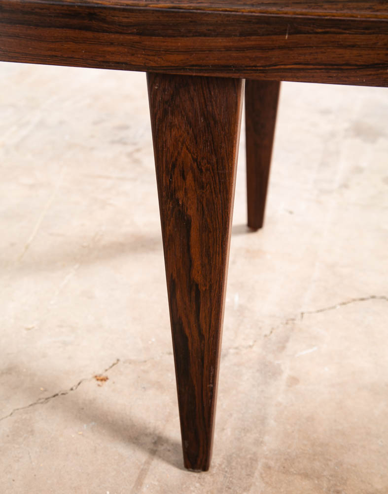 Mid Century Danish Modern Coffee Table Brazilian Rosewood Surfboard Vintage Mcm - Image 6