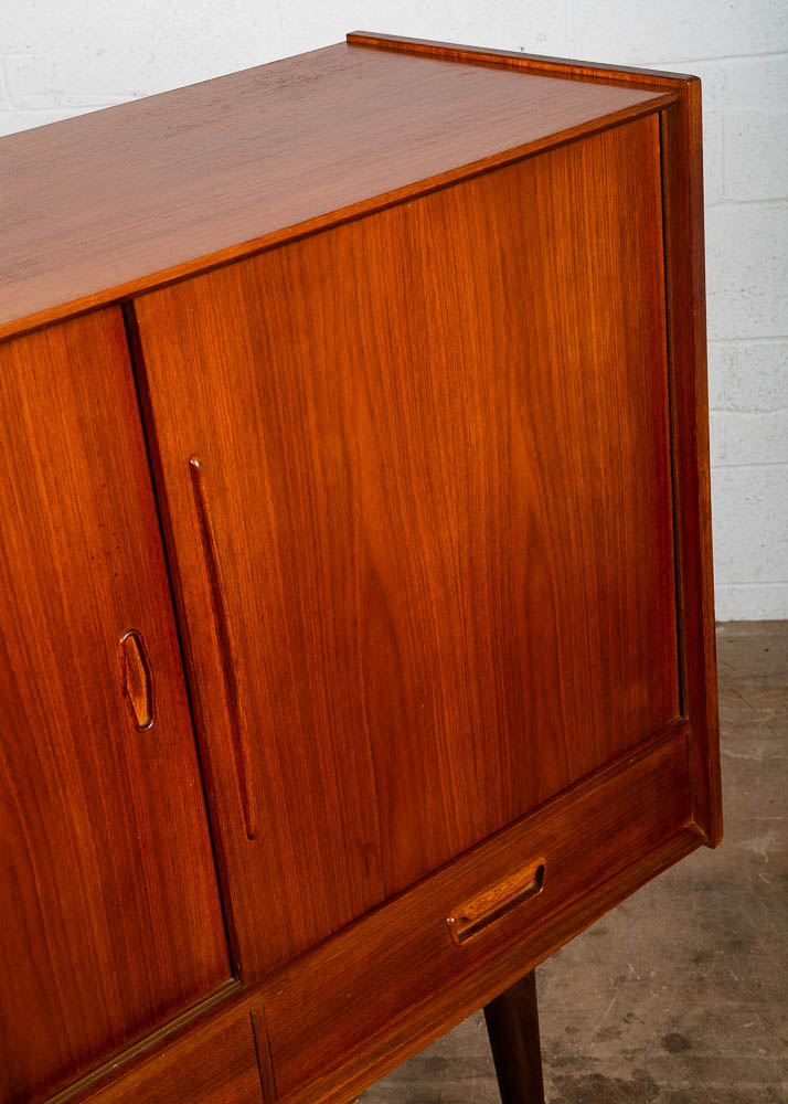 Mid Century Danish Modern Credenza Farso Bar Sideboard Denmark Drawers Denmark - Image 11