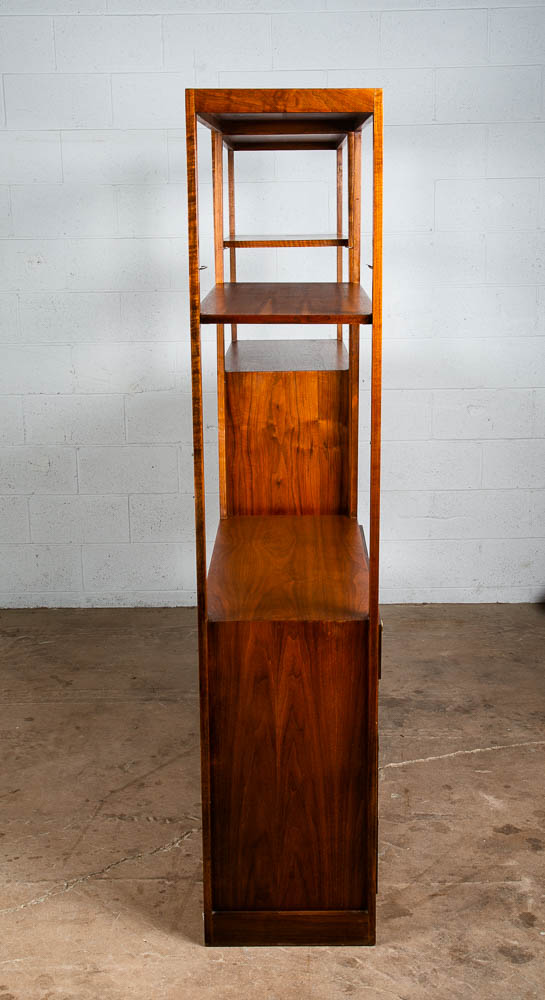Mid Century Modern Room Divider Wall Unit Credenza Cabinet Walnut Founders Desk - Image 3