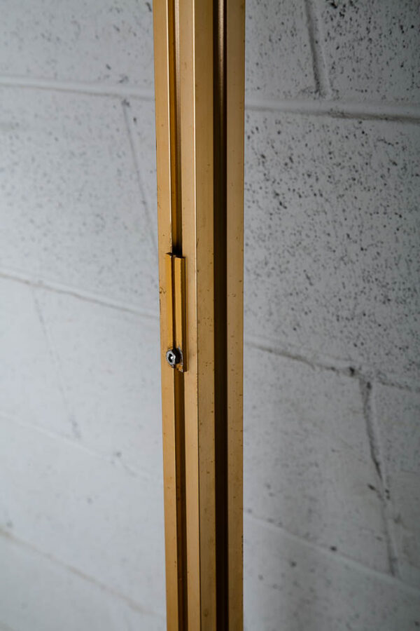 Mid Century Modern Omni Wall Unit Single Upright Bracket George Nelson Gold Mcm - Image 5