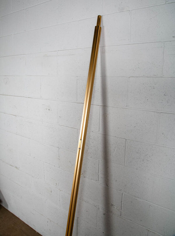 Mid Century Modern Omni Wall Unit Single Upright Bracket George Nelson Gold Mcm - Image 3