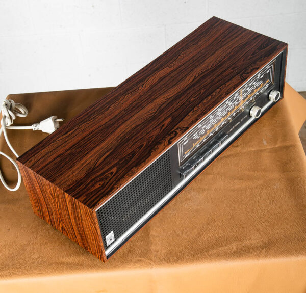 Vintage Grundig RF 412 Ampli Radio Receiver AS IS Rosewood Hifi Vintage Tabletop - Image 2