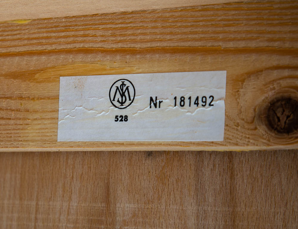 Mid Century Danish Modern Desk Rolltop Secretary File Teak Wood Denmark Vintage - Image 7