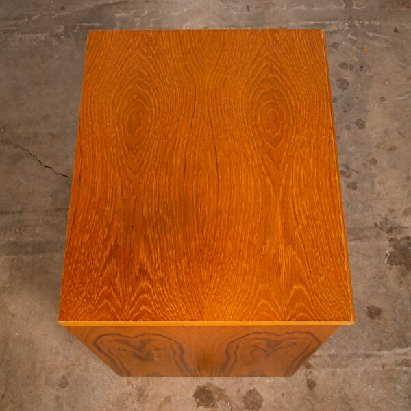 Mid Century Danish Modern Nightstand End Side Tables Teak Wood Drawer Denmark - Image 8