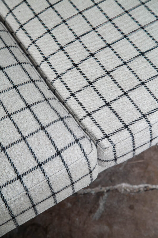 Mid Century Danish Modern Sofa Couch Fritz Hansen Arm Low Wool Grey Mcm - Image 9