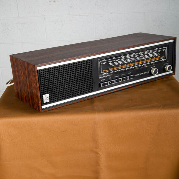 Vintage Grundig RF 412 Ampli Radio Receiver AS IS Rosewood Hifi Vintage Tabletop - Image 7