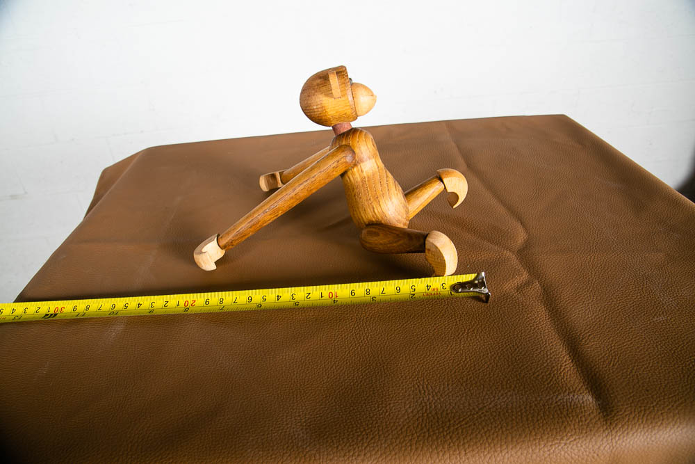 Mid Century Modern Monkey Kay Bojesen Monkey Teak Mcm Scandanavian Hanging Japan - Image 9