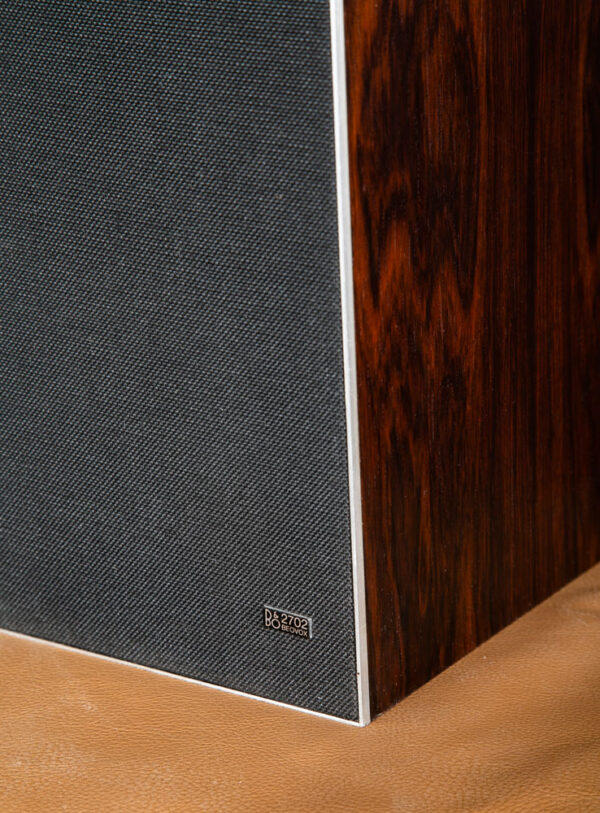 Mid Century Danish Modern Speakers Set Rosewood Bang