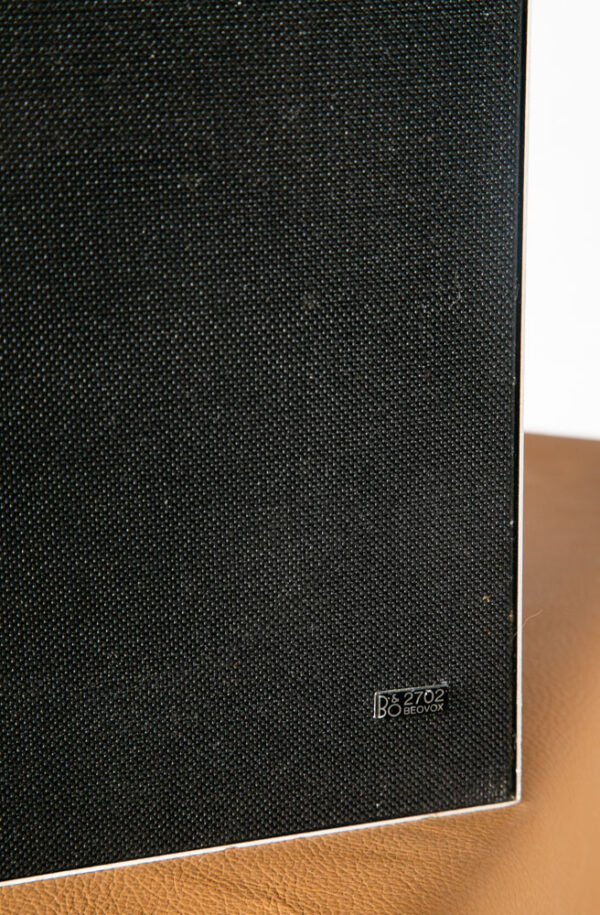 Mid Century Danish Modern Speakers Set Rosewood Bang & Olufsen Beovox 2702 B&O - Image 6