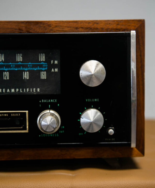 McIntosh MX113 Stereo AM/FM Tuner Preamplifier Working Walnut Case Mid Century - Image 8