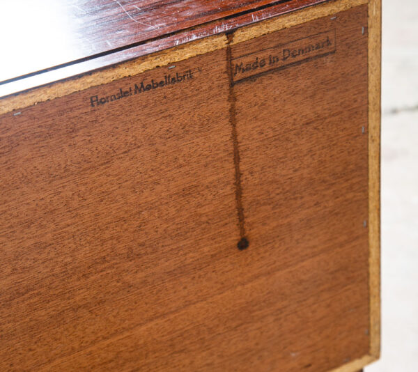 Mid Century Modern Compact Credenza Low Cabinet Entry 4 drawers Rosewood Mcm - Image 7