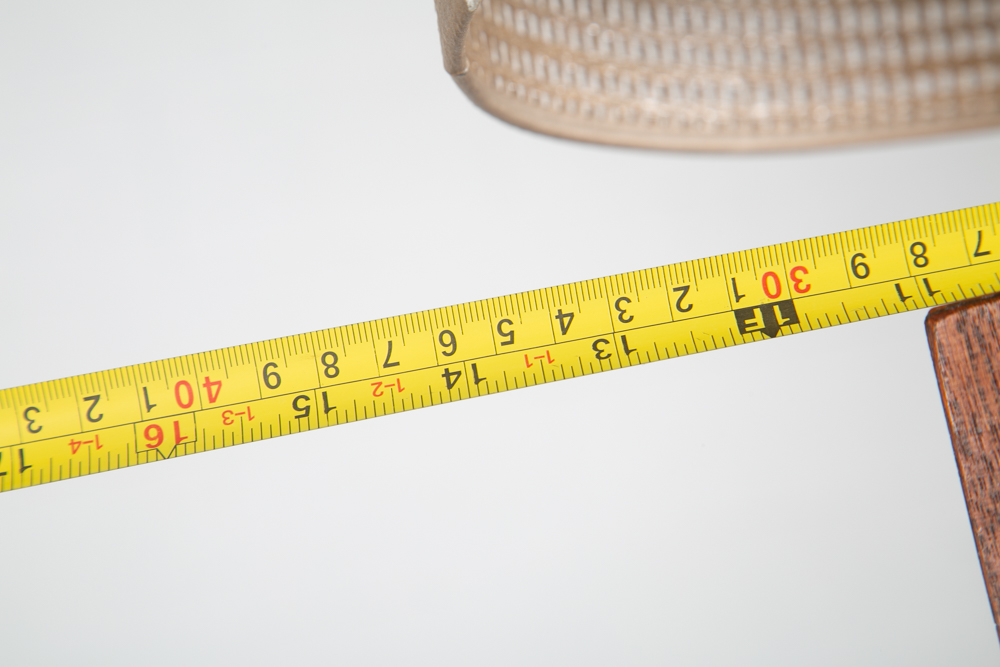 Mid Century Modern Table Lamp Solid Teak Wood Round Sculptural Tested Studio Mcm - Image 9