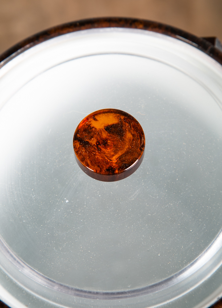 Mid Century Modern Ice Bucket Brown Tongs Knife Opener Lidded Vintage Handle Mcm - Image 7