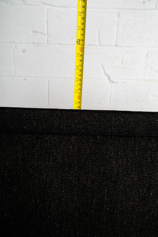 Mid Century Danish Modern Daybed Sofa Black Oak Adjustable Storage Restored Mcm - Image 11