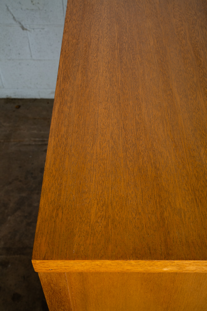 Mid Century Modern Dresser Highboy 4 Drawer Stanley Tall High Danish Brass Mcm - Image 11