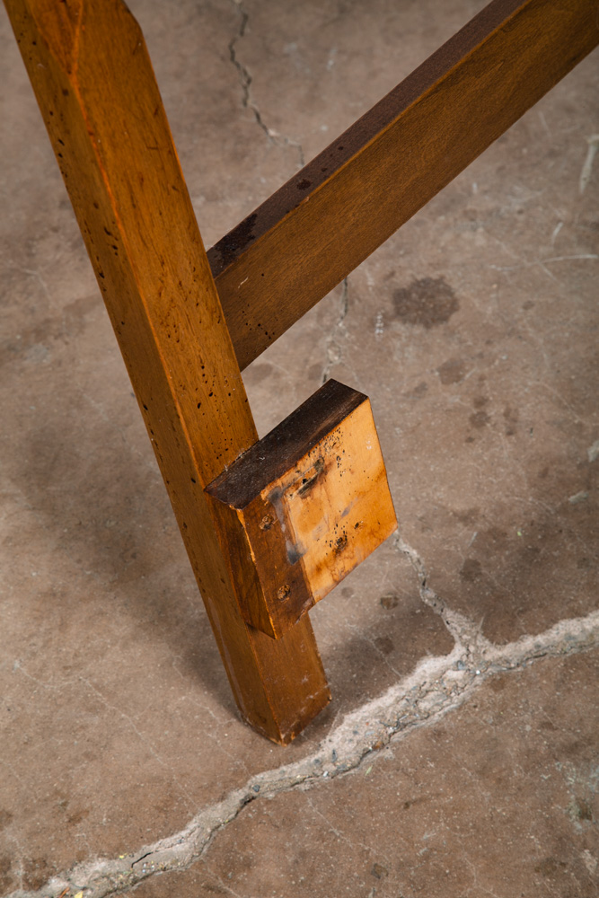 Mid Century Modern Cal King Headboard Bed Frame Furniture Guild Vintage Dark Mcm - Image 4