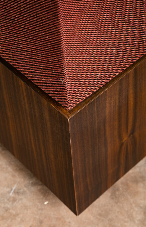 Mid Century Modern Speakers ESS AMT 1B Walnut Vintage Speaker Floor 2 Way Pair - Image 11