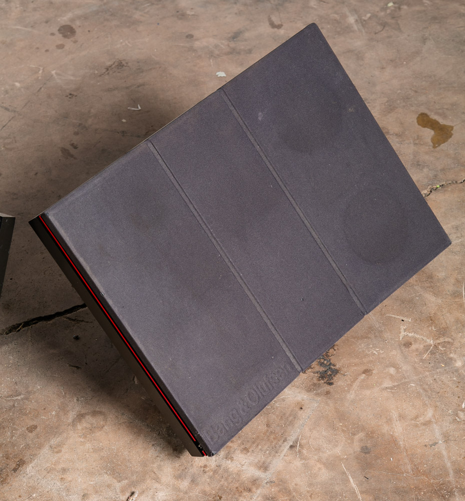 Mid Century Modern Speakers Set Rosewood Bang & Olufsen 6513 B&O Red Line Mcm - Image 5