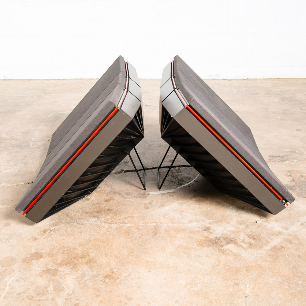 Mid Century Modern Speakers Set Rosewood Bang & Olufsen 6513 B&O Red Line Mcm - Image 2