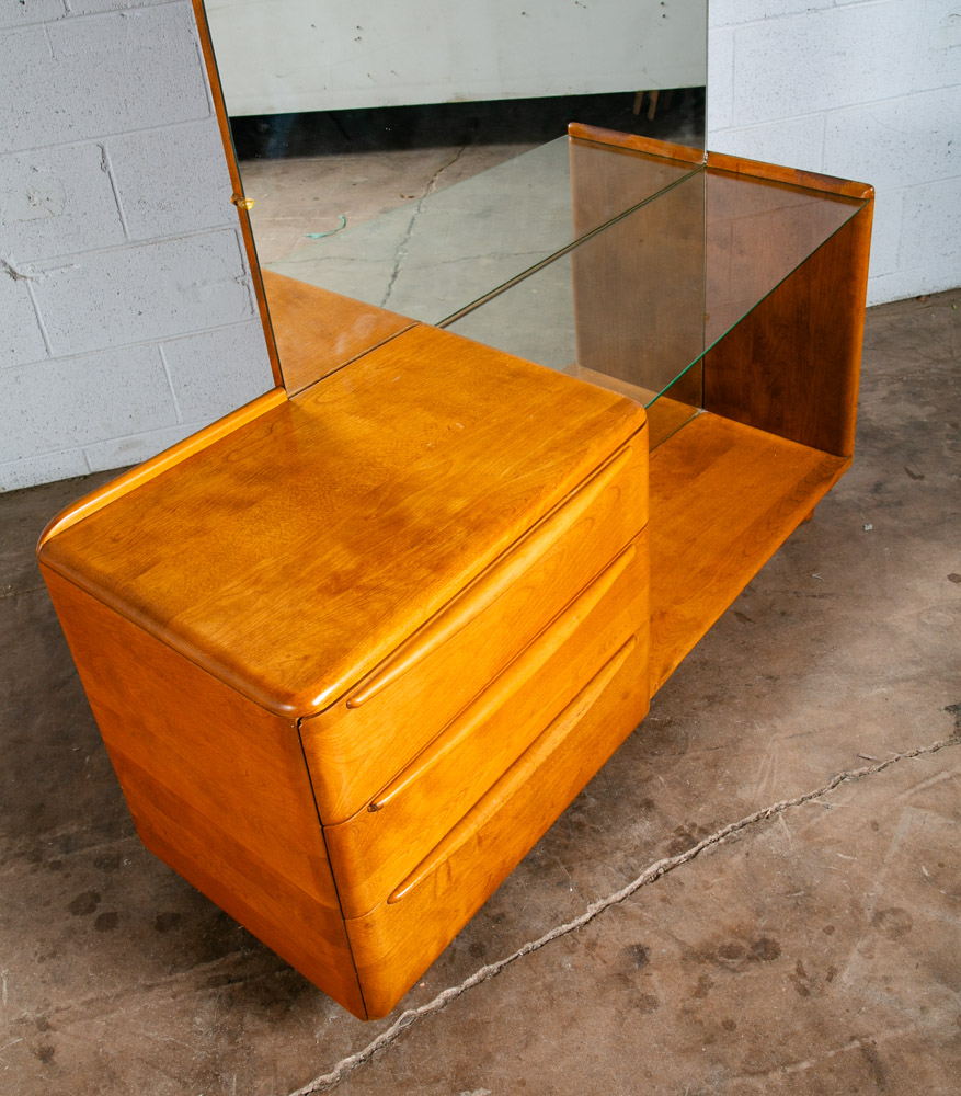 Mid Century Modern Vanity Dressing Table Heywood Wakefield Encore Mcm - Image 6