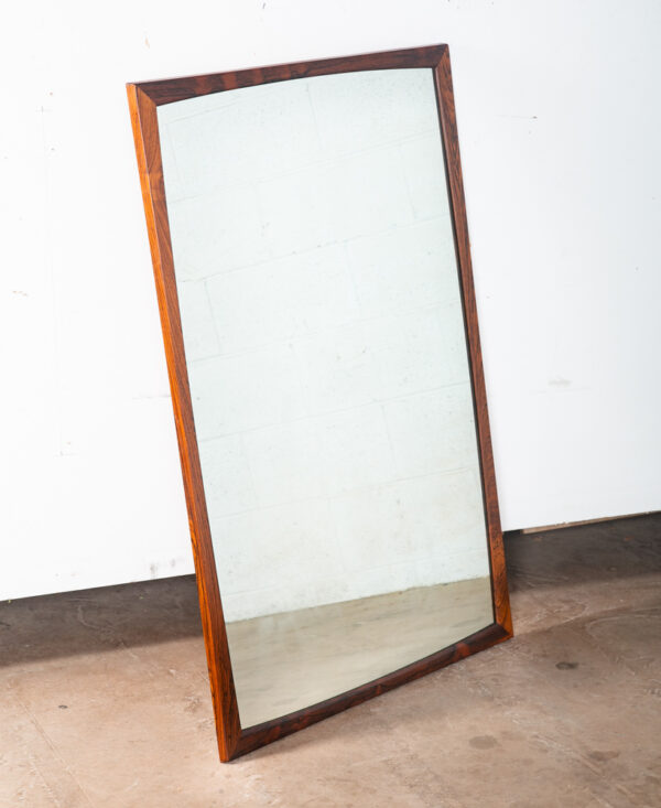 Mid Century Danish Modern Mirror Aksel Kjersgaard Wall Vanity Rosewood LG 31x47 - Image 9