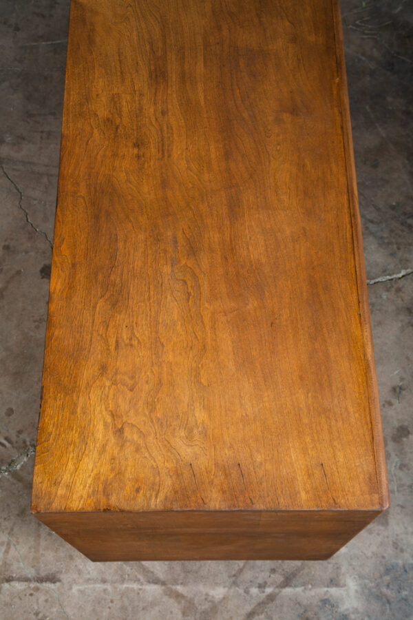 Mid Century Modern Dresser Credenza 9 drawer Furniture Guild Wide Dark Mcm - Image 9