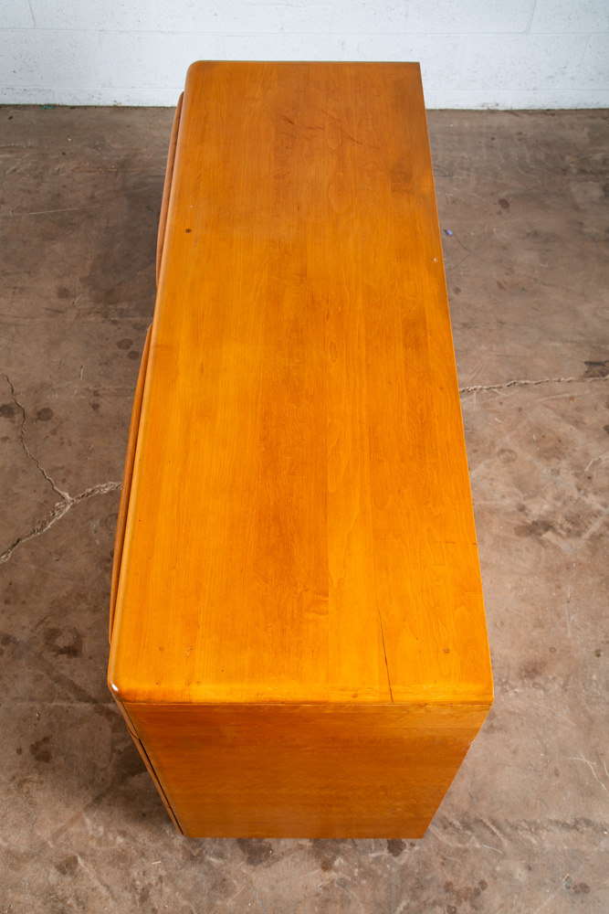 Mid Century Modern Dresser 8 Drawer Heywood Wakefield Solid Maple Blonde Mcm NM - Image 4