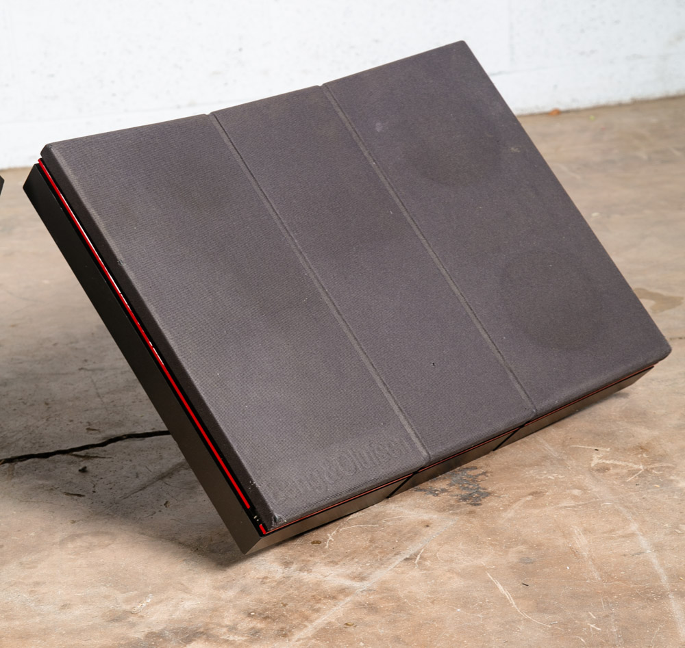 Mid Century Modern Speakers Set Rosewood Bang & Olufsen 6513 B&O Red Line Mcm - Image 10