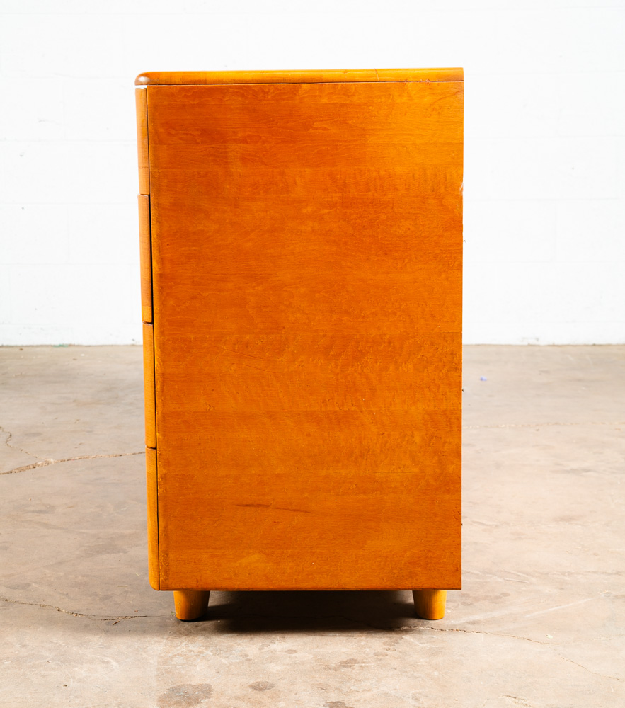 Mid Century Modern Dresser 8 Drawer Heywood Wakefield Solid Maple Blonde Mcm NM - Image 3