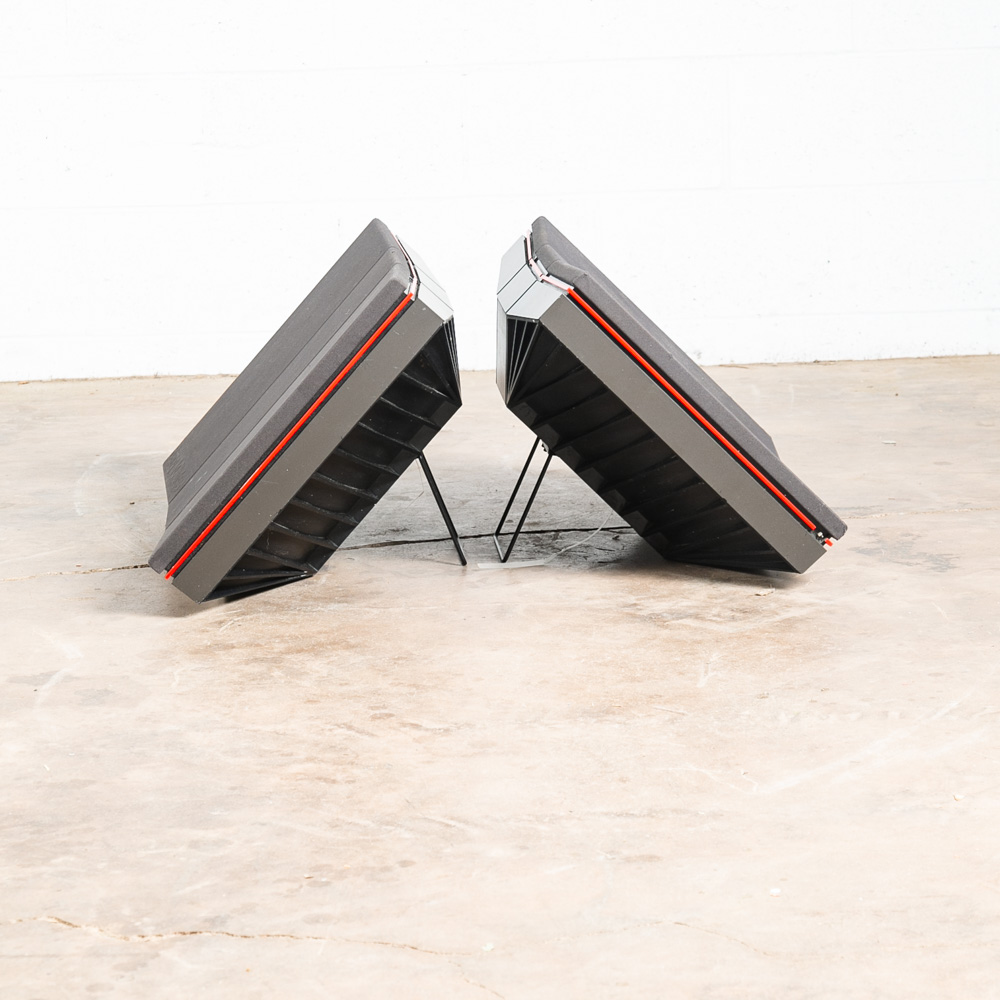 Mid Century Modern Speakers Set Rosewood Bang & Olufsen 6513 B&O Red Line Mcm - Image 7