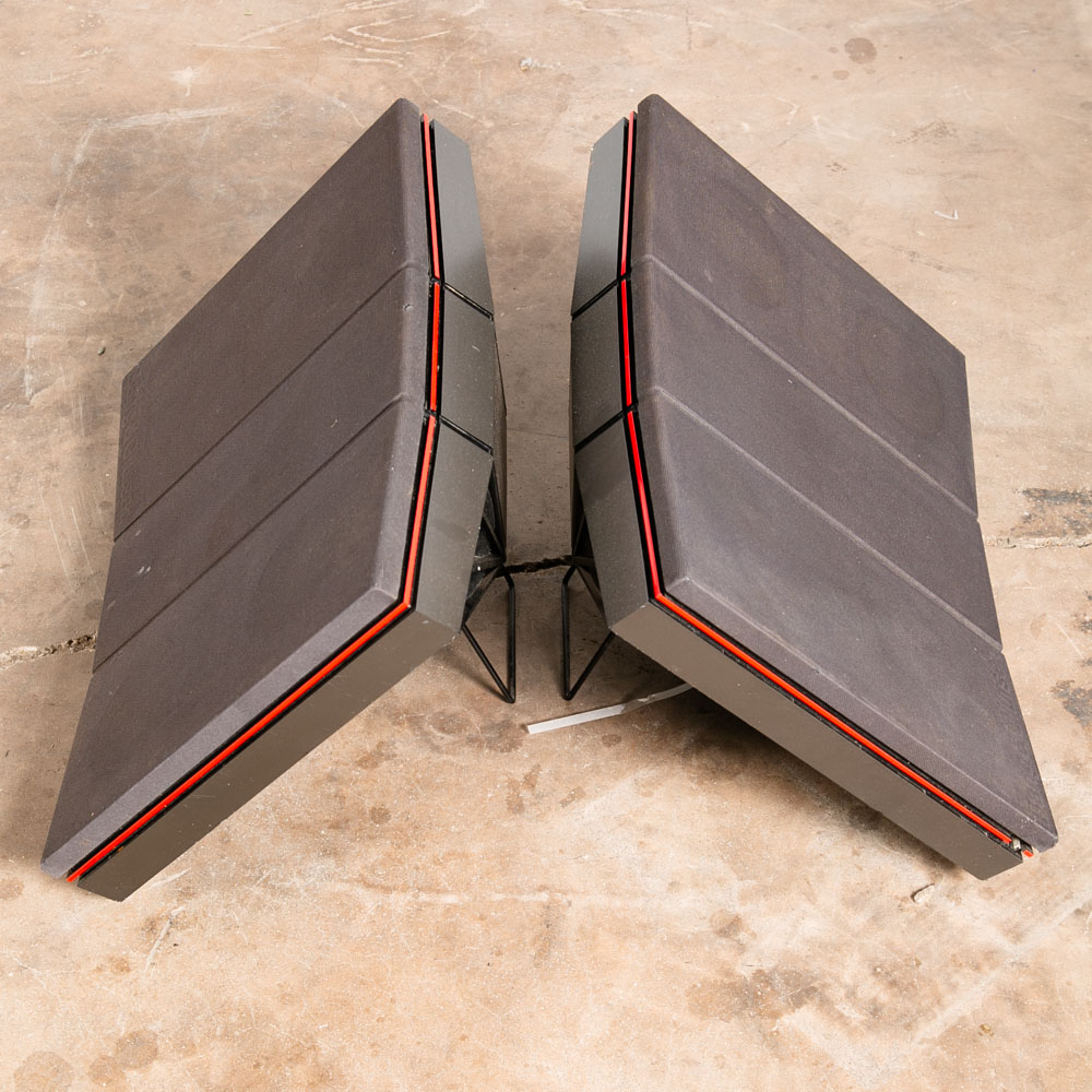 Mid Century Modern Speakers Set Rosewood Bang & Olufsen 6513 B&O Red Line Mcm - Image 11