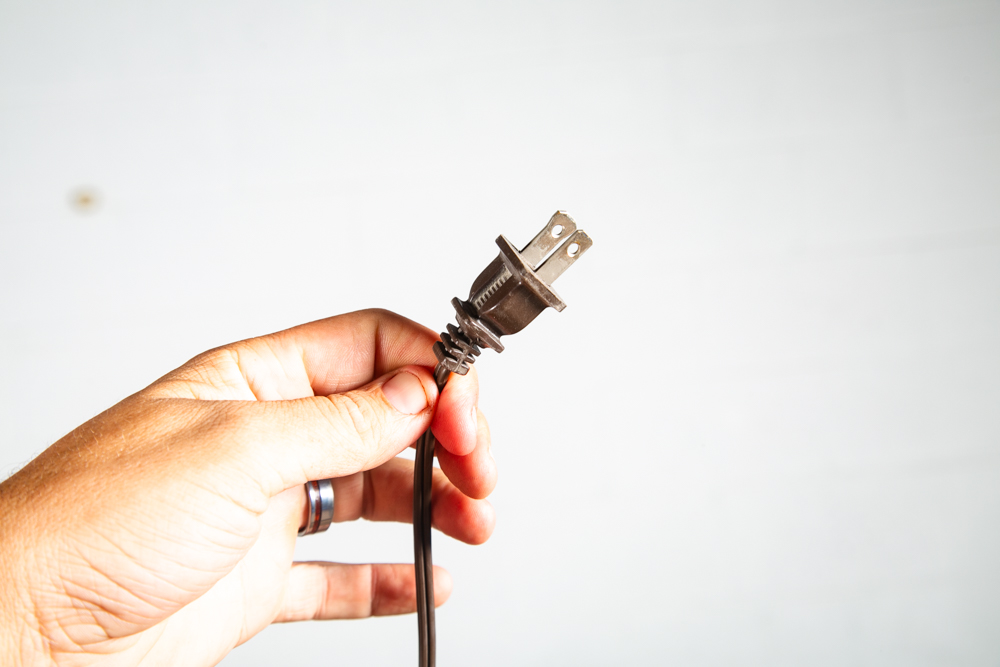 Mid Century Modern Table Lamp Solid Walnut Wood Round Studio Turned Lighting - Image 5