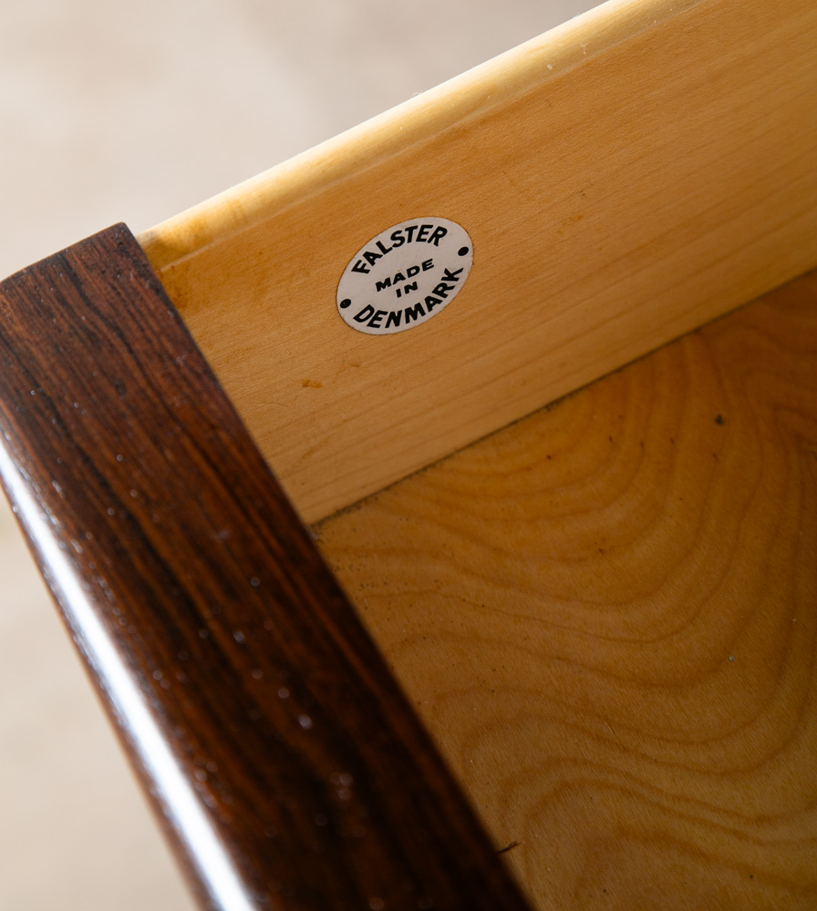 Mid Century Danish Modern Credenza Dresser 13 Drawer Rosewood Svend Aage Madsen - Image 7