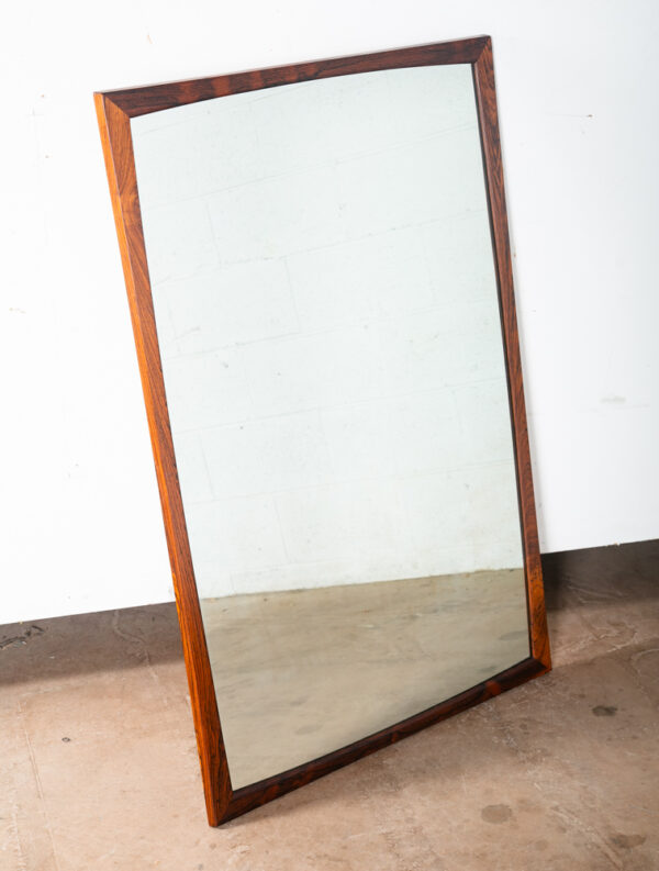 Mid Century Danish Modern Mirror Aksel Kjersgaard Wall Vanity Rosewood LG 31x47 - Image 8