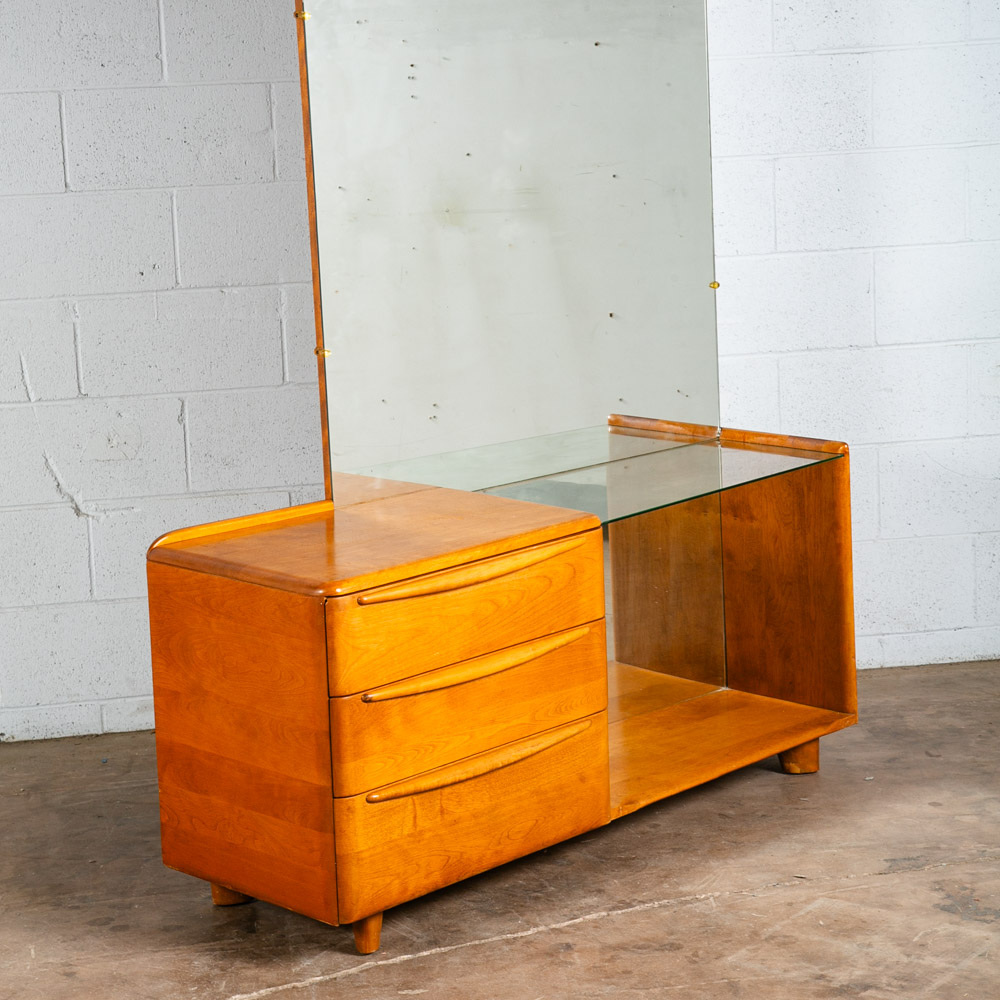 Mid Century Modern Vanity Dressing Table Heywood Wakefield Encore Mcm - Image 3
