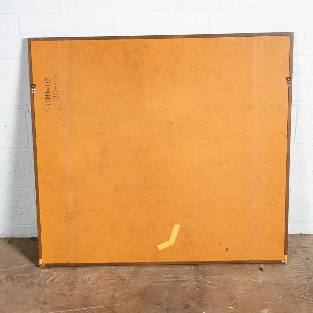 Mid Century Modern Mirror Wall Hanging Broyhill Brasilia Bathroom Rectangular NM - Image 4