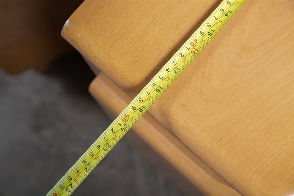 Mid Century Modern Nightstands End Side Tables Heywood Wakefield M538 Drawer Two - Image 11