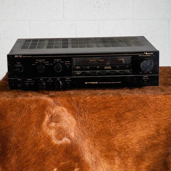 Vintage Nakamichi Receiver SR-3A Stasis Stereo Amplifier Amp Black Home Audio - Image 6