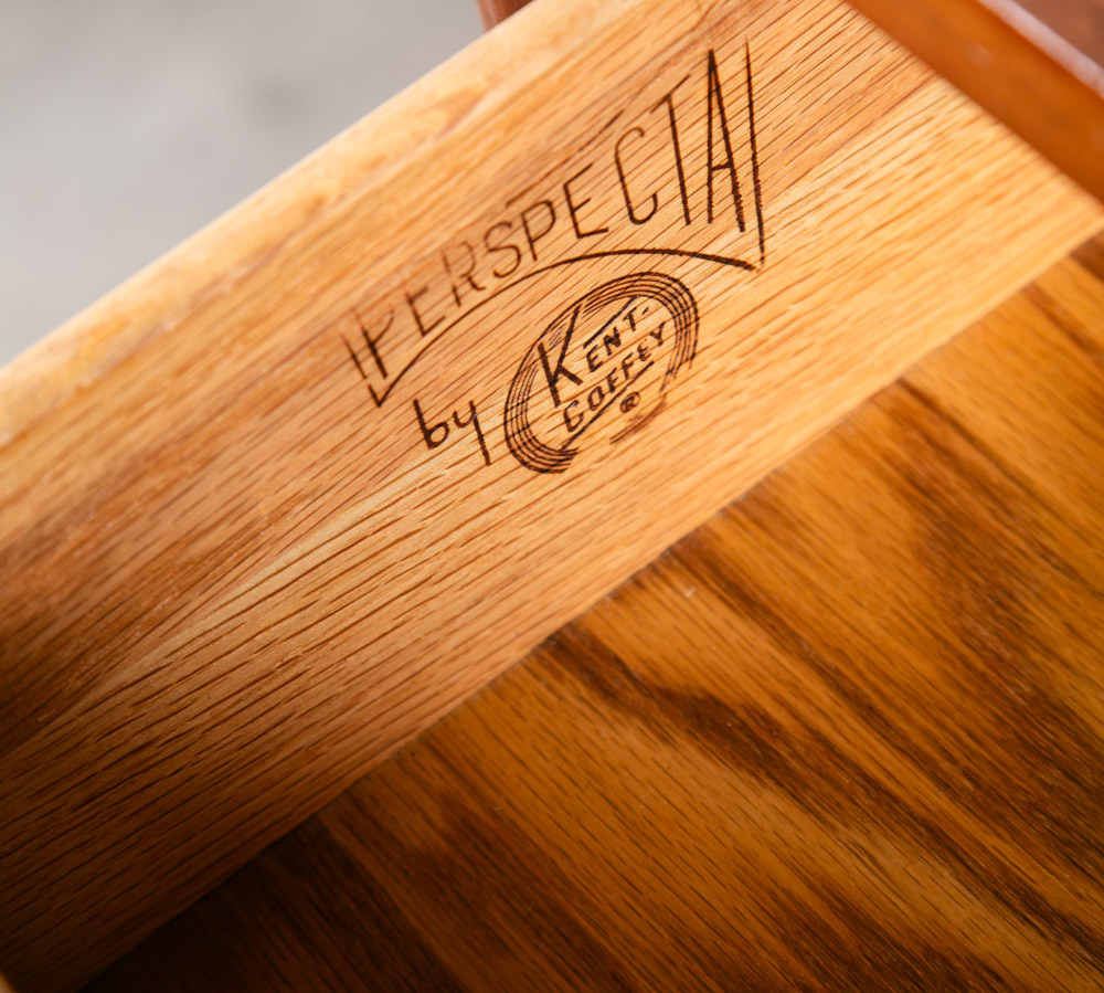 Mid Century Modern Dresser Credenza Kent Coffey 9 Drawer Perspecta Brasilia Wood - Image 10