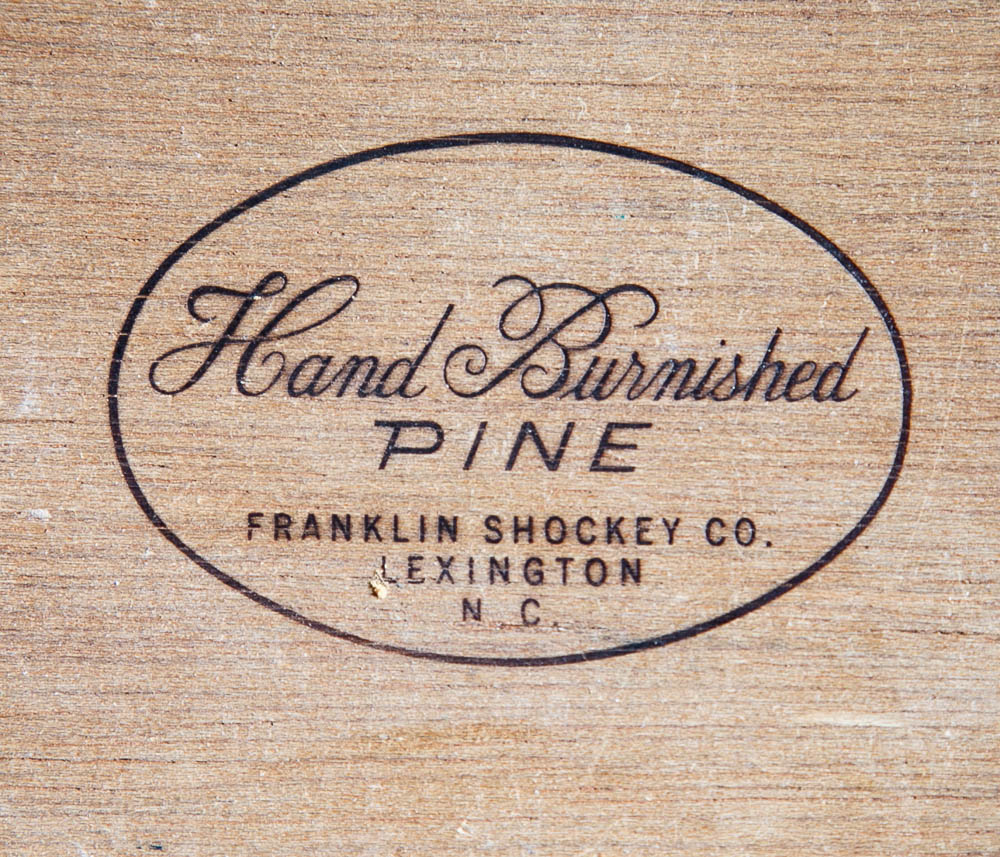 Mid Century Modern Nightstands Franklin Shockey End Side Tables 3 Drawer Pair - Image 10