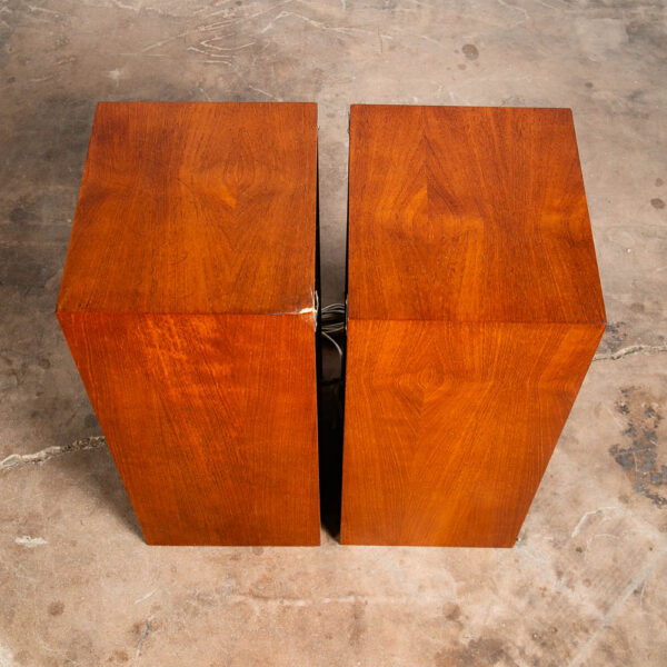 Mid Century Modern Speakers Set ITT 6060 S Teak Vintage Hifi Audiophile Denmark - Image 3