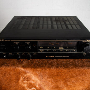 Vintage Nakamichi Receiver SR-3A Stasis Stereo Amplifier Amp Black Home Audio