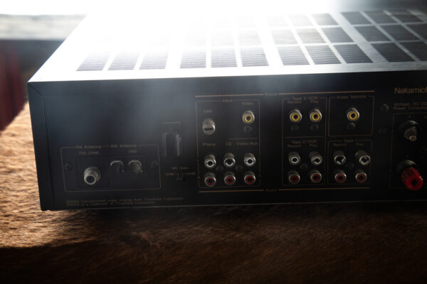 Vintage Nakamichi Receiver SR-3A Stasis Stereo Amplifier Amp Black Home Audio - Image 8