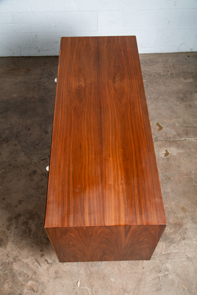 Mid Century Modern Dresser Credenza 6 Drawer Drexel Declaration Vintage Walnut - Image 4