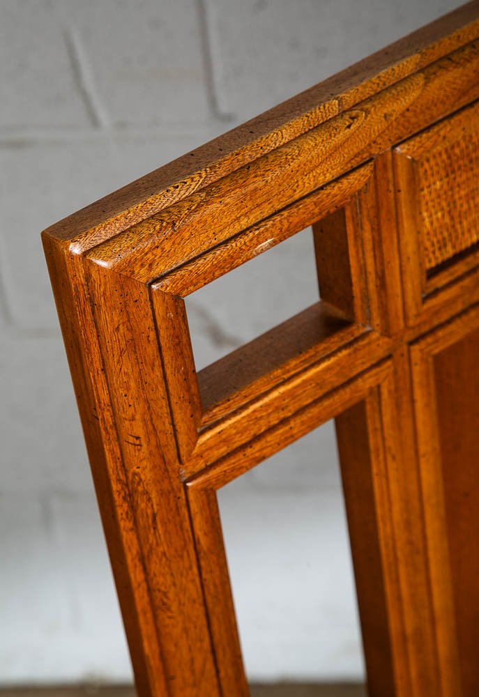 Mid Century Modern Headboard King Bed Frame Twin Set Passage Drexel Declaration - Image 8