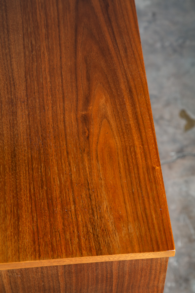 Mid Century Modern Highboy Dresser Broyhill 5 Drawer Walnut Mcm Vintage Danish - Image 10