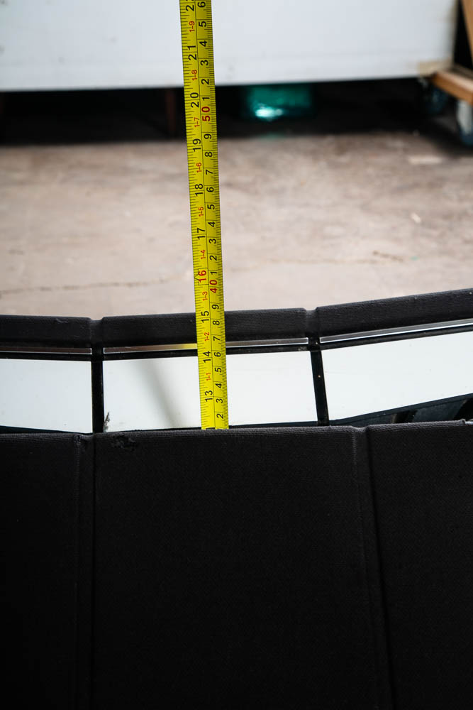 Mid Century Modern Speakers Set White Bang & Olufsen 6513 B&O Corner Stand #6513 - Image 5