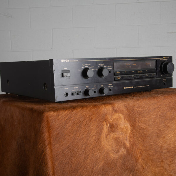 Vintage Nakamichi Receiver SR-3A Stasis Stereo Amplifier Amp Black Home Audio - Image 2