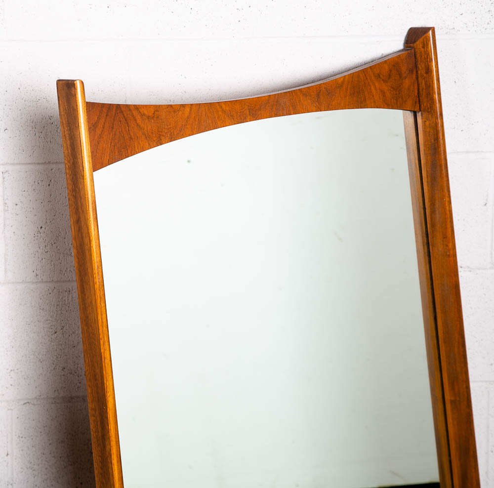 Mid Century Modern Dresser Credenza Kent Coffey 9 Drawer Perspecta Brasilia Wood - Image 8