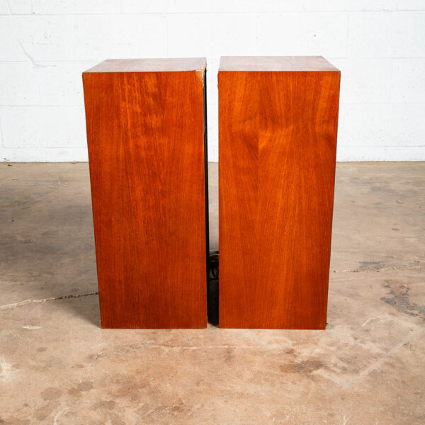 Mid Century Modern Speakers Set ITT 6060 S Teak Vintage Hifi Audiophile Denmark - Image 2